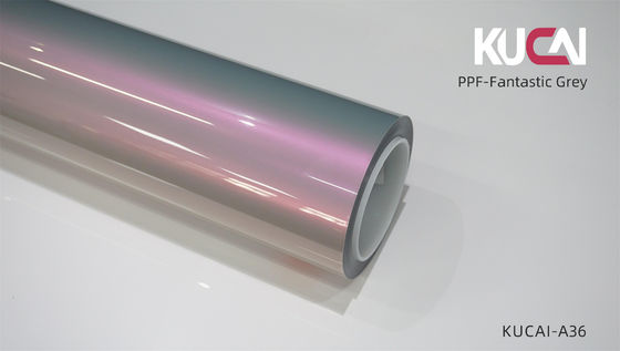 TPU PPF Verfbeschermingsfilm voor voertuigen Fantastische grijze kleur
