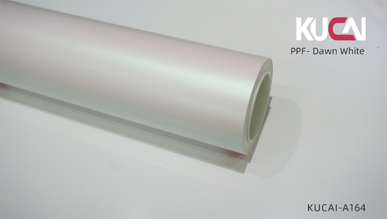 5ft x 49ft Matte Verf Beschermingsfilm Dawn Wit Kleur, TPU Automotive PPF