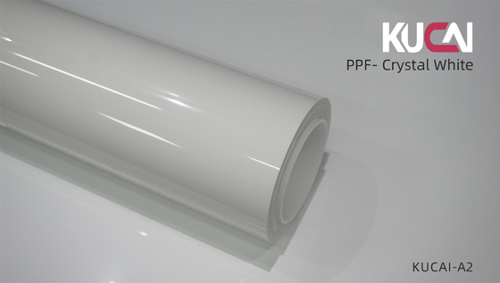 7.5 Mil TPU-verfbeschermingsfolie Crystal Piano White High Gloss of Matte Finish